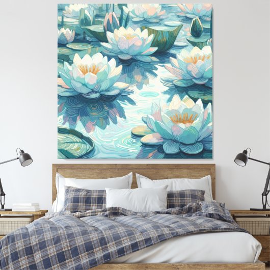 Toile Nénuphars (Insitu(Chambre))