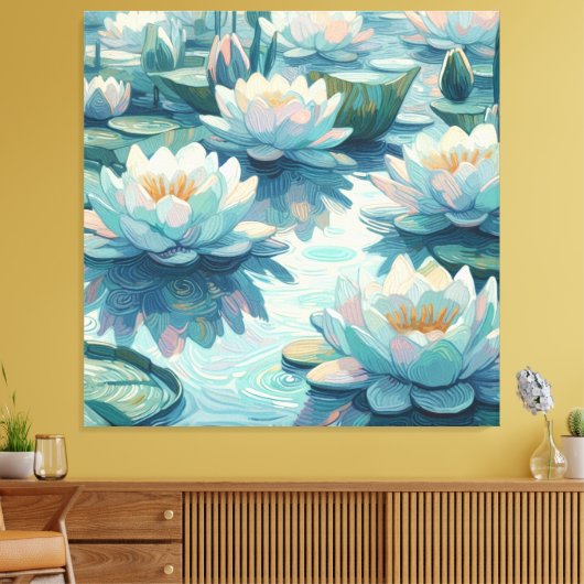 Toile Nénuphars (Insitu(Salon))