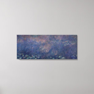Toile Nénuphars de Claude Monet : Centre de saules
