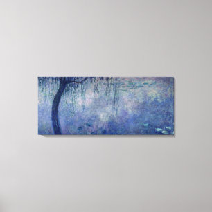 Toile Nénuphars de Claude Monet : Saules pleurants