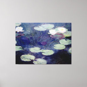 Toile Nénuphars roses : 1897-99 par Monet