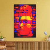 Toile Neo-Polynesian (Insitu(Salon))