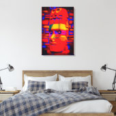 Toile Néo-Polynésien (Insitu(Chambre))