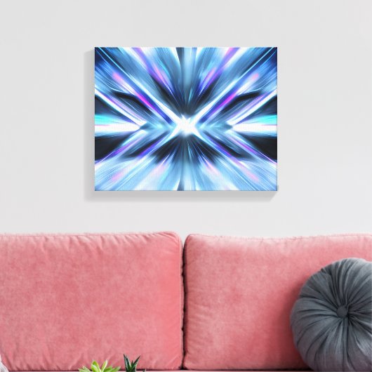 Toile Neon Abstract (Insitu(Salon))