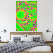 Toile Neon Dichroic Psychedelic (Insitu(Chambre))