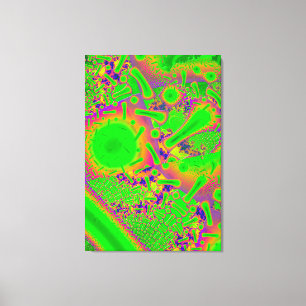 Toile Neon Dichroic Psychedelic