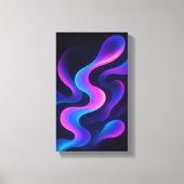Toile Neon Dreams Abstract Wall Art | Modern Colorful (Recto)