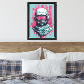 Toile Neon Future Hero (Insitu(Chambre))