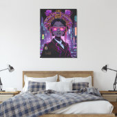 Toile Neon Future ID1028 (Insitu(Chambre))