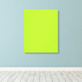 Toile Neon Limeade Jaune Vert Solid Couleur Arrière - pl (Insitu (Plancher de Bois))