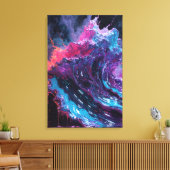 Toile Neon Reverie (Insitu(Salon))