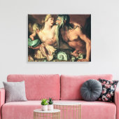 Toile Neptune et Amphitrite (huile sur toile) (Insitu(Salon))