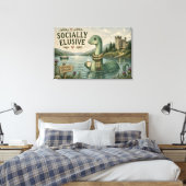 Toile Nessie Cryptide Confortable Élusive Socialement Lo (Insitu(Chambre))