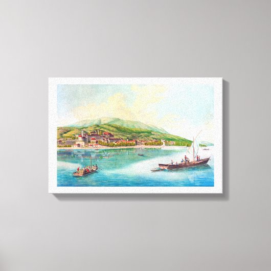 Toile Neuchâtel, Suisse (Recto)