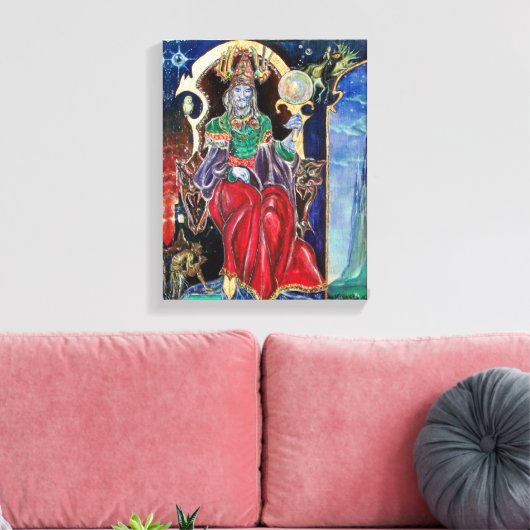 Toile NEUROMANCER Magicien Roi (Insitu(Salon))