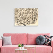 Toile Neuron Drawing By Santiago Ramón Y Cajal (Insitu(Salon))