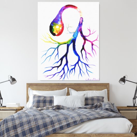 Toile neurone unipolaire (Insitu(Chambre))