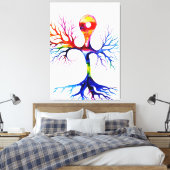 Toile neurone unipolaire (Insitu(Chambre))