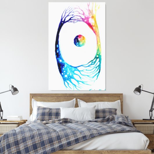 Toile Neurones connectés (Insitu(Chambre))