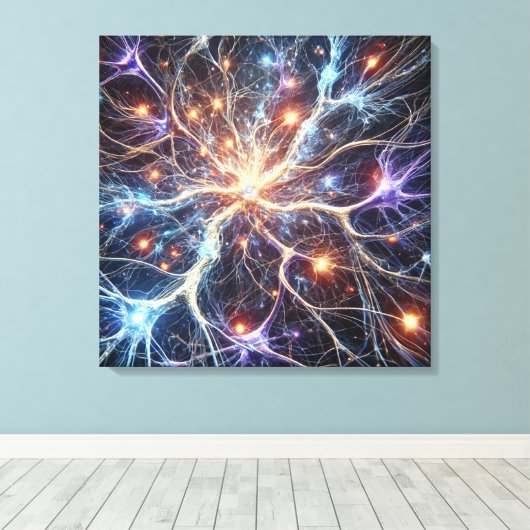 Toile Neurons Canvas Art (Insitu (Plancher de Bois))