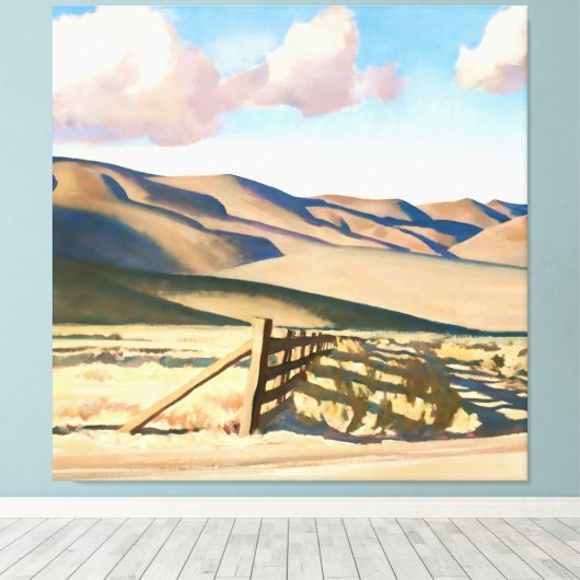 Toile "Nevada Hills" par Maynard Dixon (Insitu (Plancher de Bois))