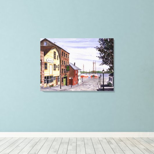 Toile New Bedford, Cape Cod (Insitu (Plancher de Bois))