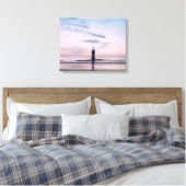 Toile "NEW DAY CALM" YOGA POSE Simplement Respirer (Insitu(Chambre))