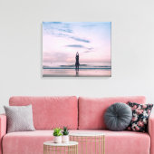 Toile "NEW DAY CALM" YOGA POSE Simplement Respirer (Insitu(Salon))
