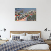 Toile New Hampshire (Capitale d'Etat/Fleur) (Insitu(Chambre))