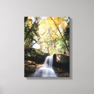 Toile New Hampshire, Une cascade dans le White