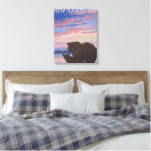 Toile New HampshireBear et Cub (Insitu(Chambre))