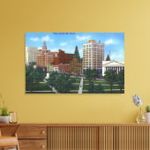 Toile New Haven, CTView de l'autre côté du Green (Insitu(Salon))