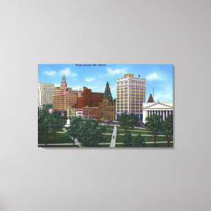 Toile New Haven, CTView de l'autre côté du vert