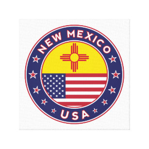 Toile New Mexique, USA States, New Mexique canvas,