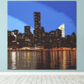 Toile New York 001 (Insitu (Plancher de Bois))