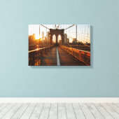 Toile New York City Brooklyn Bridge Sunrise (Insitu (Plancher de Bois))