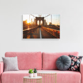 Toile New York City Brooklyn Bridge Sunrise (Insitu(Salon))