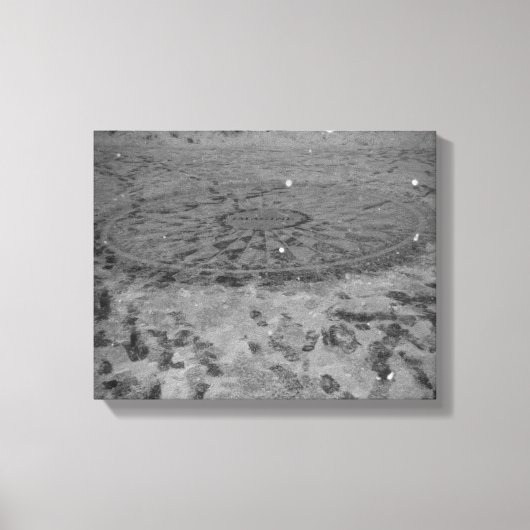 Toile New York City NYC Strawberry Fields Central Park (Recto)