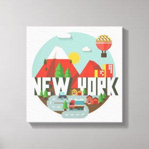 Toile New York en design