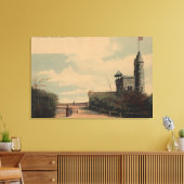 Toile New York, New York - Le Belvédère à Central Park (Insitu(Salon))