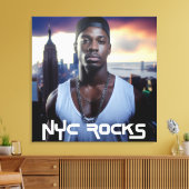 TOILE NEW YORK ROCKS - NYC (Insitu(Salon))