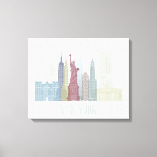 Toile New York Skyline
