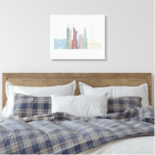 Toile New York Skyline (Insitu(Chambre))
