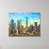 Toile New York Skyline (Recto)