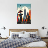 Toile New York : Terre de possibilités infinies (Insitu(Chambre))