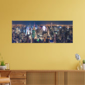 TOILE NEW YORK VILLE LA NUIT (Insitu(Salon))