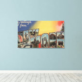 Toile New YorkScènes de grandes lettresÉtat de New York  (Insitu (Plancher de Bois))