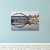 Toile Newcastle Quayside & the Tyne Bridge (Insitu (Plancher de Bois))