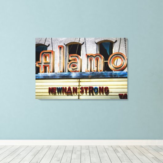 Toile NEWNAN STRONG Canvas Art (Insitu (Plancher de Bois))