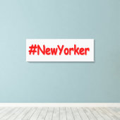 Toile "#NewYorker" Joli design. Commandez dès maintenant (Insitu (Plancher de Bois))